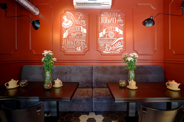 Фото из портфолио Ресторан Тифлис Гурмэ – фотографии дизайна интерьеров на INMYROOM