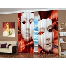 Оригинальные фотошторы: Театральные маски Оригинальные фотошторы: Театральные маски