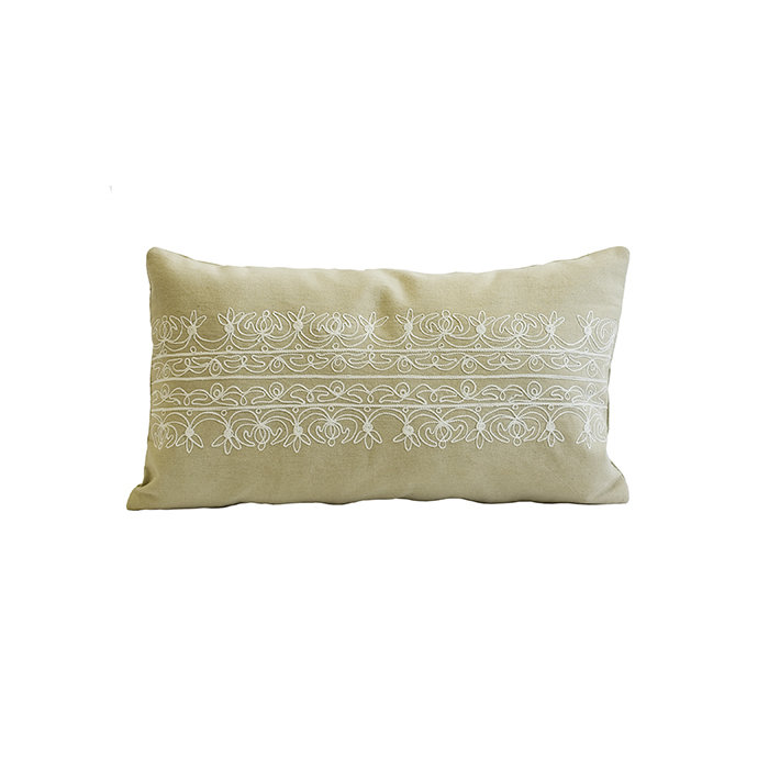 Декоративная подушка "Ornamento-II beige" Декоративная подушка "Ornamento-II beige"
