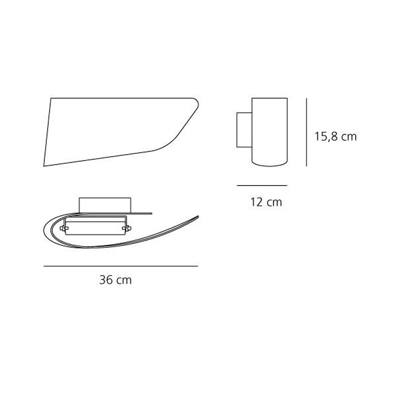 

Настенный светильник Artemide Eurialo