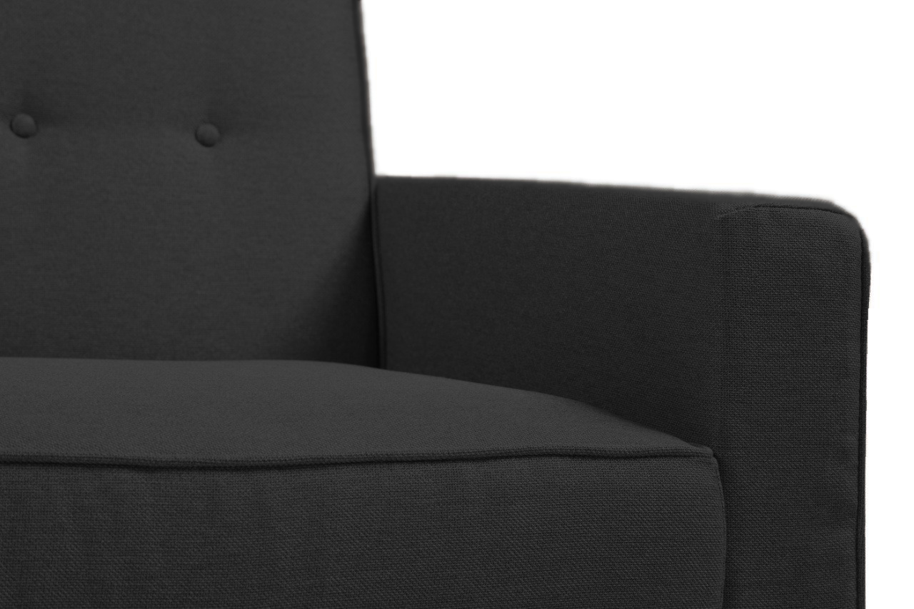 

Диван Bantam Sofa большой лён тёмно-серый