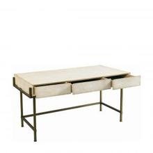 Стол Simone shagreen metal desk Стол Simone shagreen metal desk