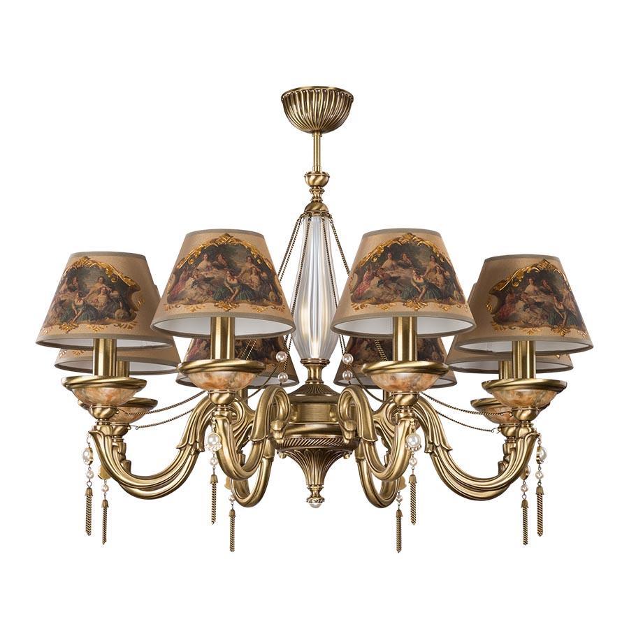 

Подвесная люстра Torino коричневого цвета