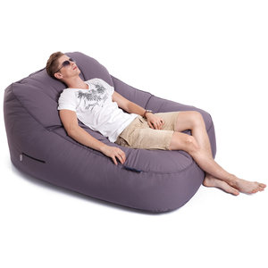 Воздушный шезлонг для двоих Ambient Lounge Satellite Twin Sofa - Carfree Grey (серый)