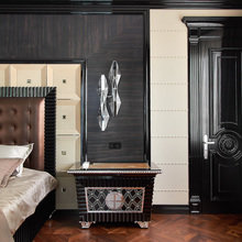 Фото из портфолио Глянцевые двери и стеновые панели для квартиры в ар деко – фотографии дизайна интерьеров на INMYROOM
