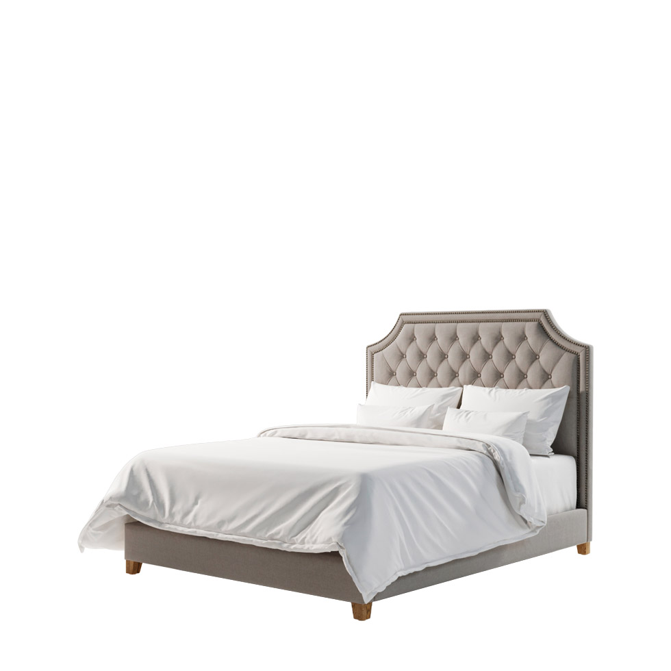 

Кровать Montana Queen Size бежевого цвета 160х200