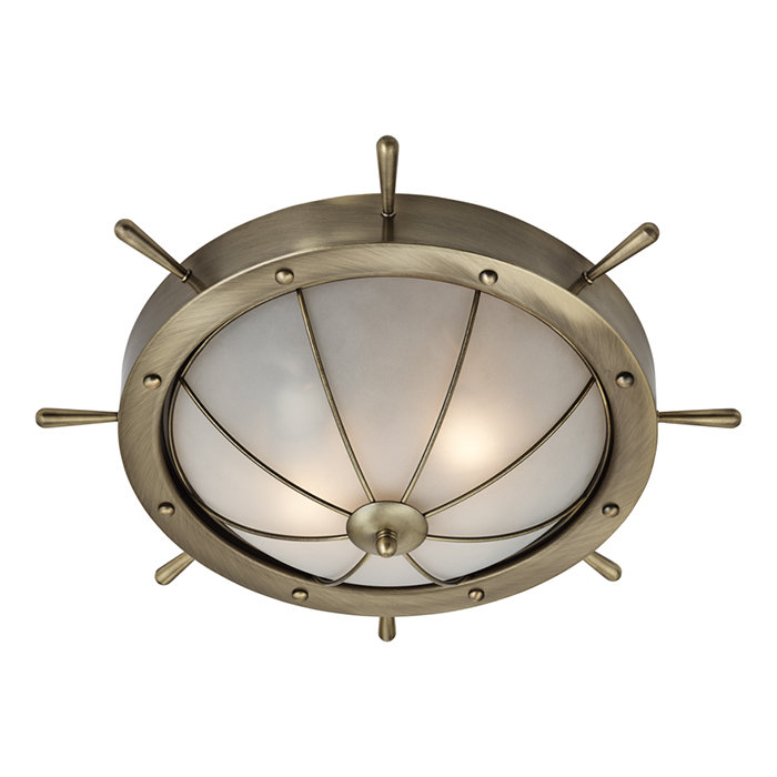 Потолочный светильник Arte Lamp "Wheel" в кантри-стиле Потолочный светильник Arte Lamp "Wheel" в кантри-стиле