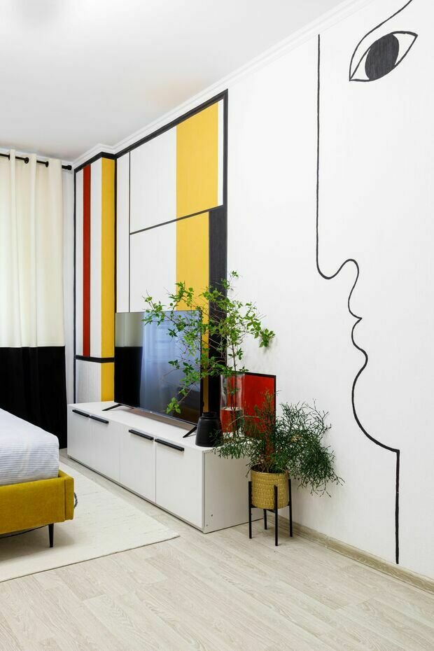 Фотография: Спальня в стиле Современный, Минимализм, Проект недели, 1 комната, 40-60 метров – фото на INMYROOM