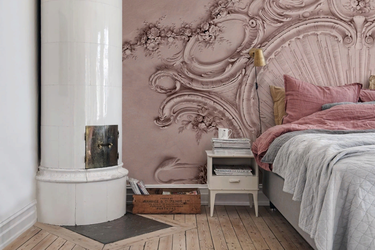 

Дизайнерские обои Stucco Gloria Dusty Pink