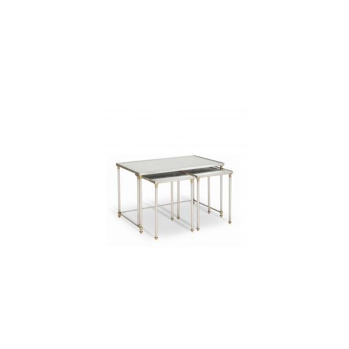 Гарнитур из 3 коктейльных столов SHELBY NESTING COCKTAIL TABLES-SET OF 3 Гарнитур из 3 коктейльных столов SHELBY NESTING COCKTAIL TABLES-SET OF 3