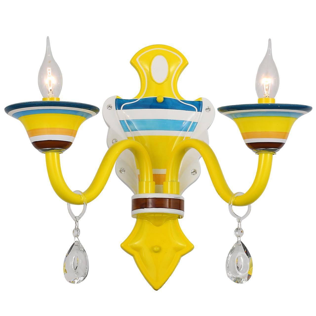 

Бра Tirapiedi со стеклянными подвесками