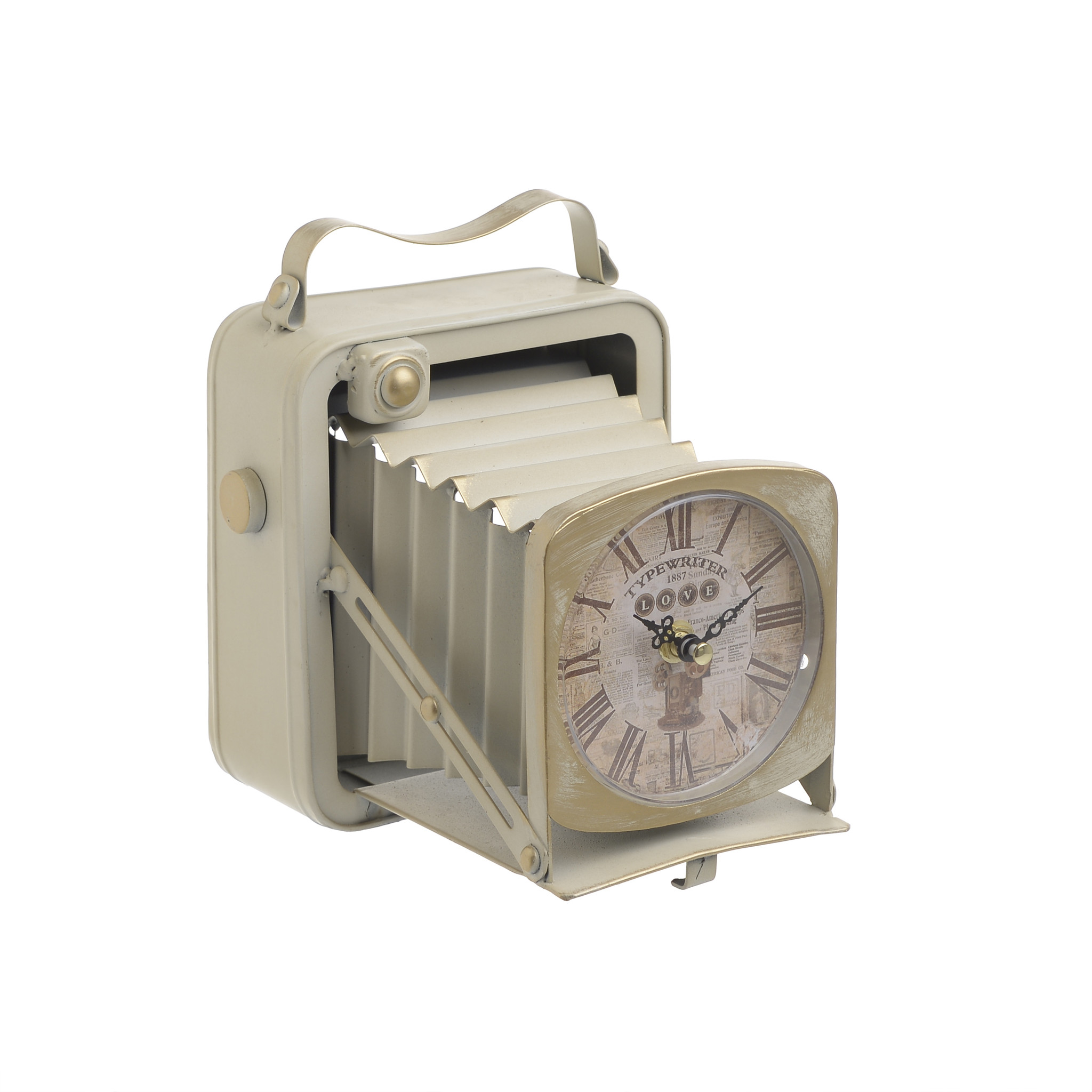 

Часы настольные из металла