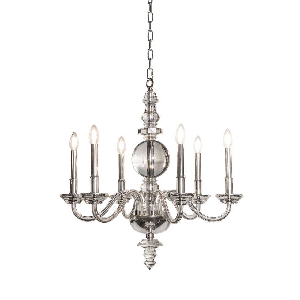 

Люстра Marble Chandelier цвета никель