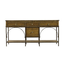 Стол Консольный Classique Credenza (Дерево, Металл, Sunlight Anigre) Стол Консольный Classique Credenza (Дерево, Металл, Sunlight Anigre)