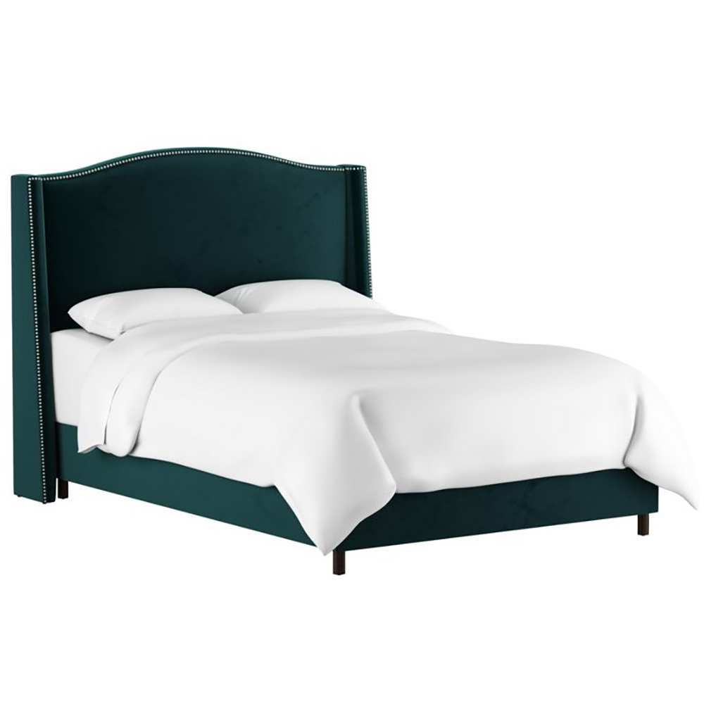 

Кровать Cole Wingback Peacock 160х200