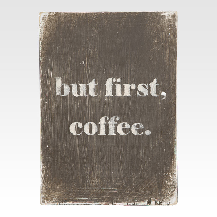 Панно But first coffee Панно But first coffee