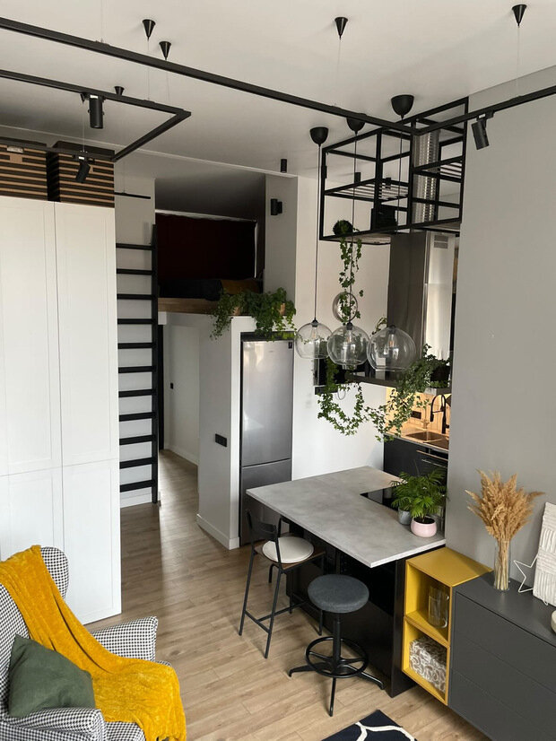 Фотография: Кухня и столовая в стиле Современный, Ремонт на практике – фото на INMYROOM