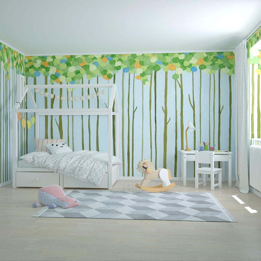 

Дизайнерские обои Candy Trees