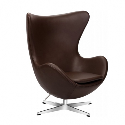 Кресло Egg Leather Delux