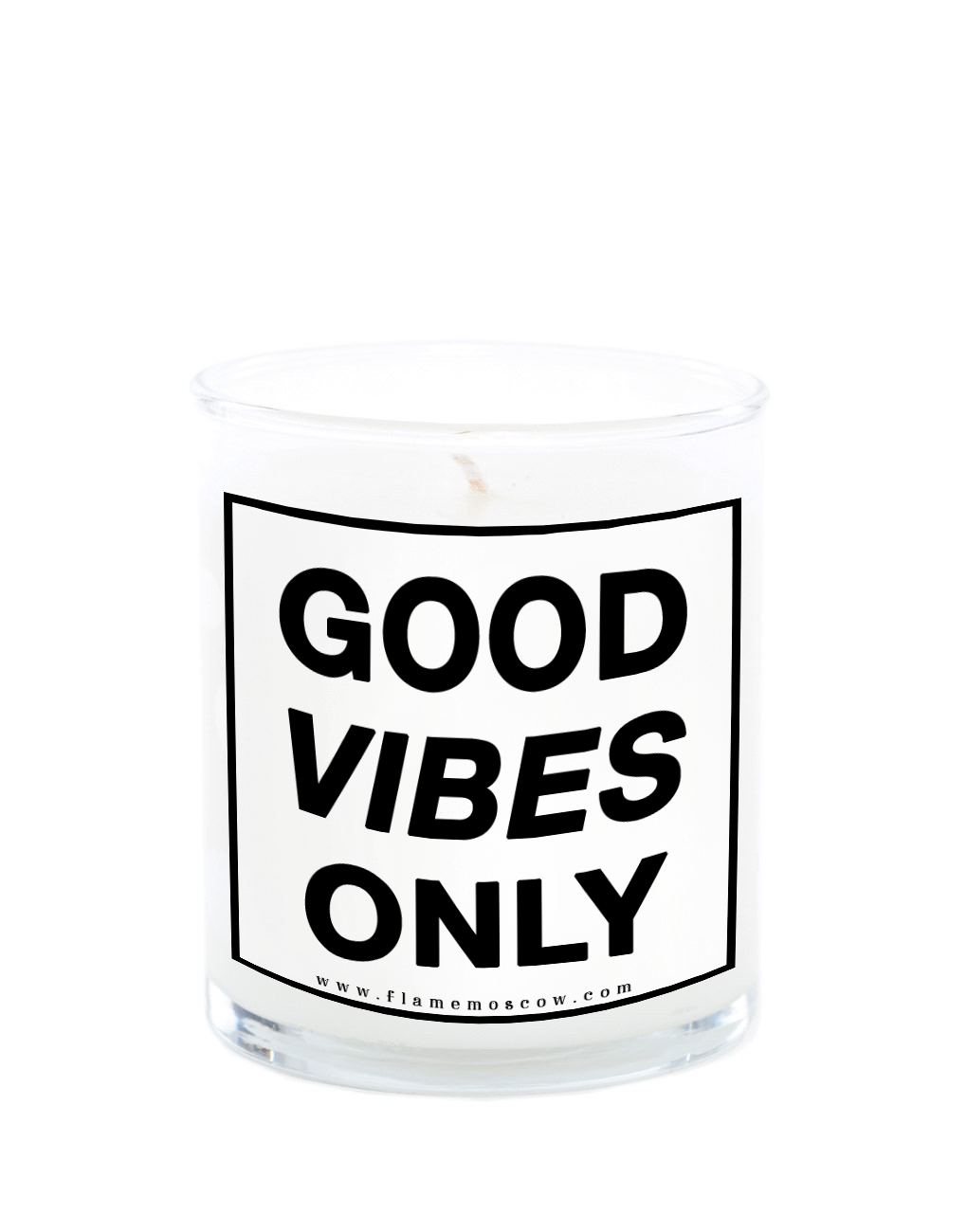 

Ароматическая свеча Good Vibes из 100% кокосового воска