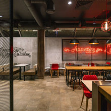 Фото из портфолио Ресторан KFC – фотографии дизайна интерьеров на INMYROOM