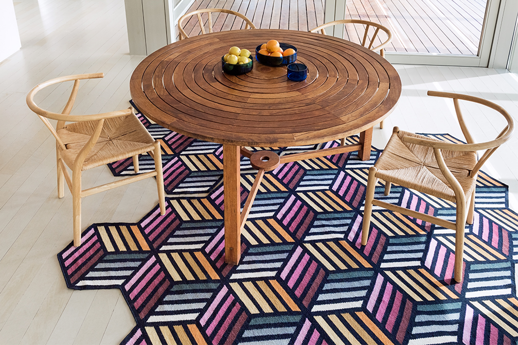 

Ковер Parquet Hexagon Orange 153х203