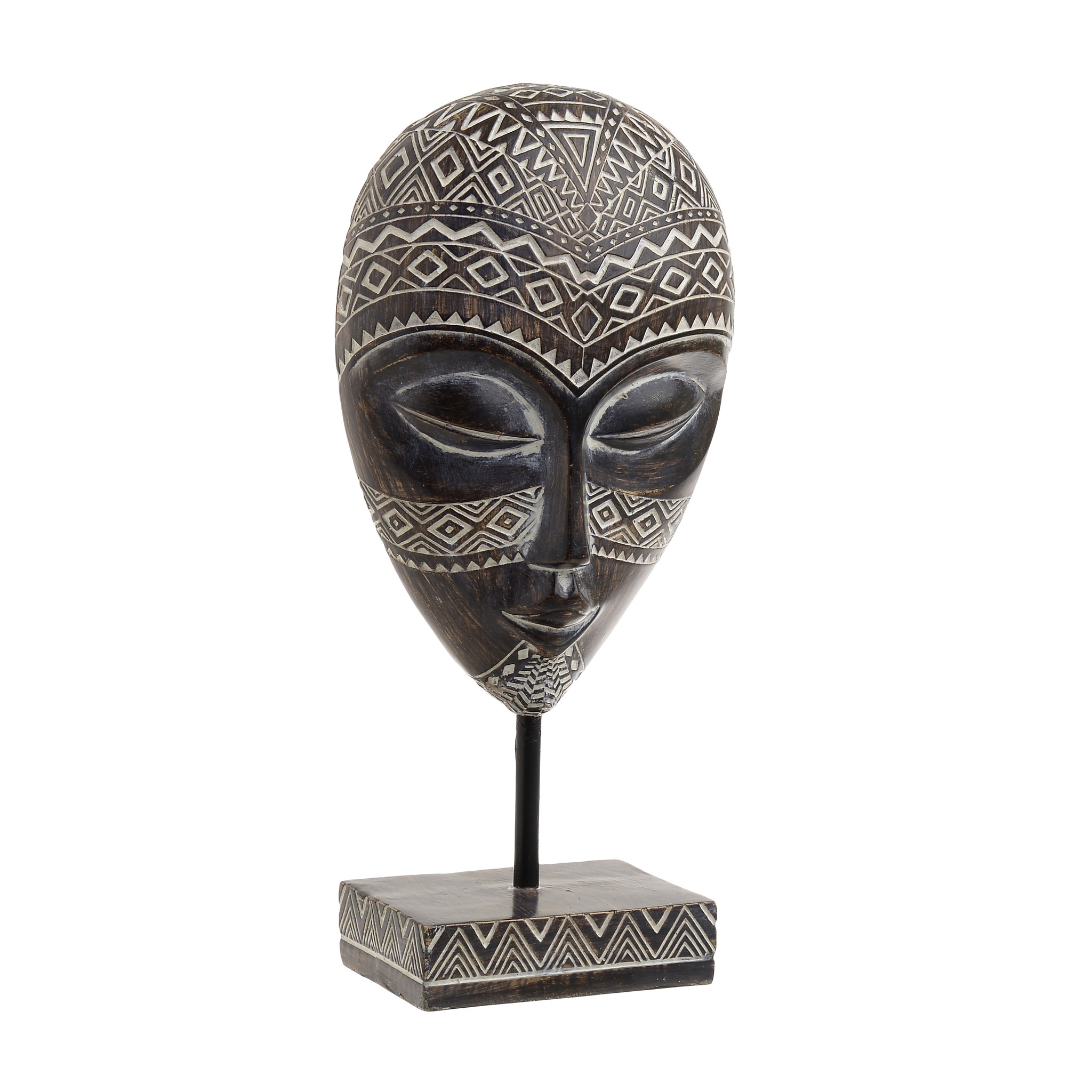 

Статуэтка Mask серо-коричневого цвета