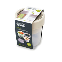 Ланч-бокс для перекусов компактный Joseph Joseph goeat серый Ланч-бокс для перекусов компактный Joseph Joseph goeat серый