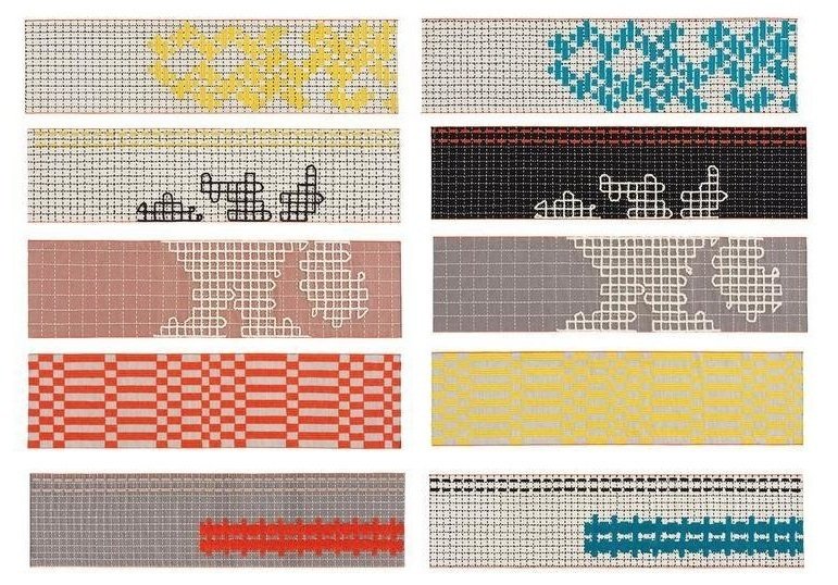 

Ковер Bandas Individual серого цвета 60x240