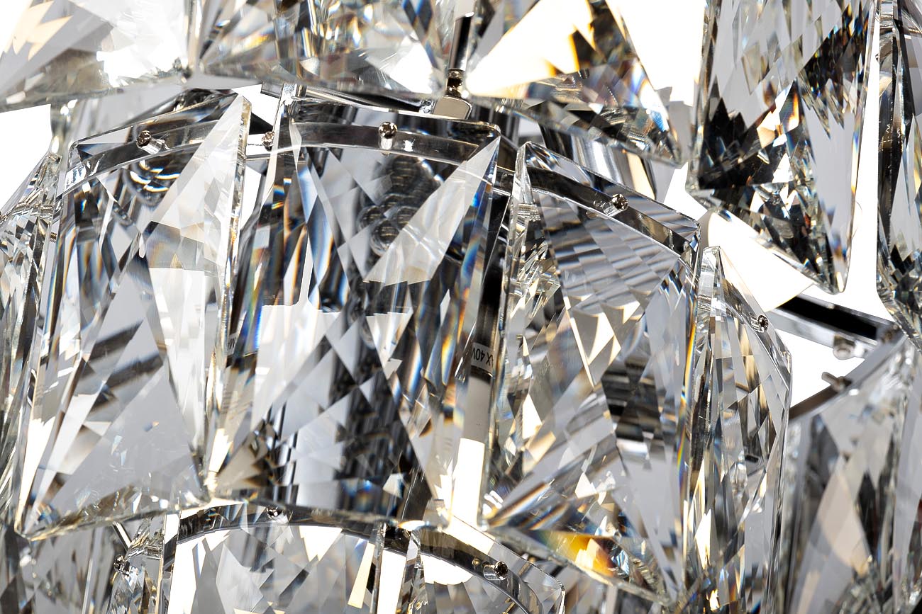 

Люстра подвесная Crystal из стекла