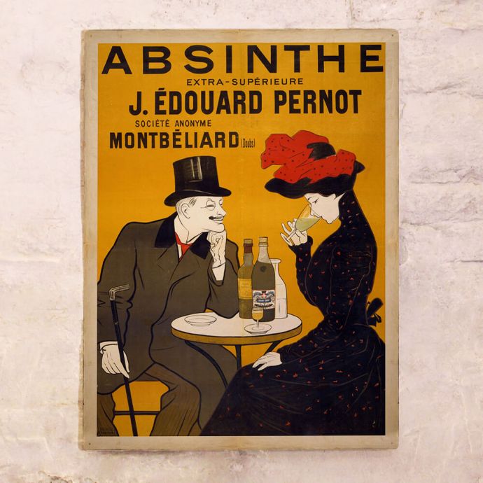 

Металлический плакат Absinthe