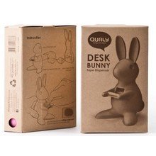 Диспенсер для скотча настольный bunny розовый Диспенсер для скотча настольный bunny розовый