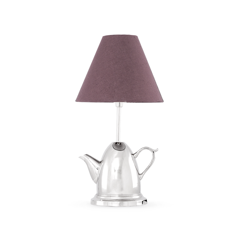

Лампа настольная Teapot с коричневым абажуром