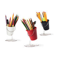 Органайзер для рабочего стола Peleg Design desk bucket красный Органайзер для рабочего стола Peleg Design desk bucket красный