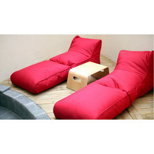 Лаунж шезлонг-кресло для улицы Ambient Lounge Conversion Lounger - Toro Red (красный)С