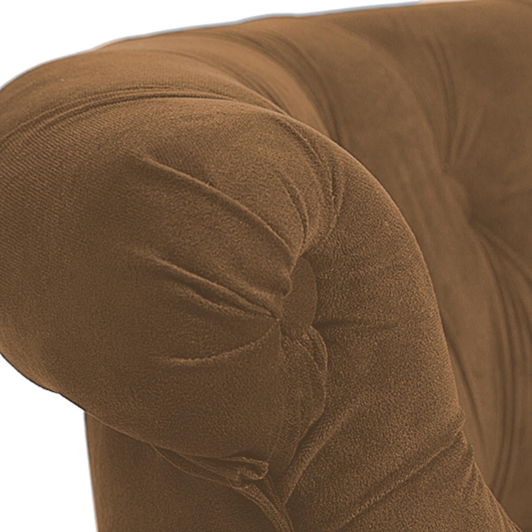 

Кресло Amelie French Country Chair коричневый велюр