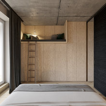 Фото из портфолио Ascetic traveler | 81 кв. м | Проект квартиры в стиле минимализм – фотографии дизайна интерьеров на INMYROOM