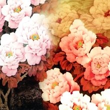 Триптих на холсте "Чудесное цветение" Триптих на холсте "Чудесное цветение"