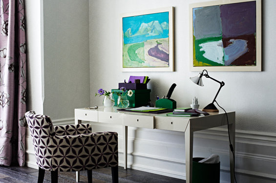 Фотография: Кабинет в стиле Скандинавский, Декор интерьера, DIY, Цвет в интерьере – фото на INMYROOM