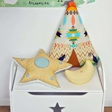 Детский сундук для игрушек белый со звездочкой Детский сундук для игрушек белый со звездочкой