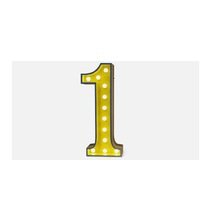 Светильник цифра 1 Светильник цифра 1