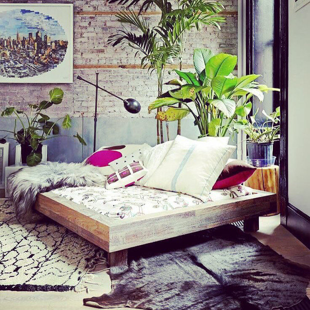 Фотография: Спальня в стиле Скандинавский, Эко – фото на INMYROOM