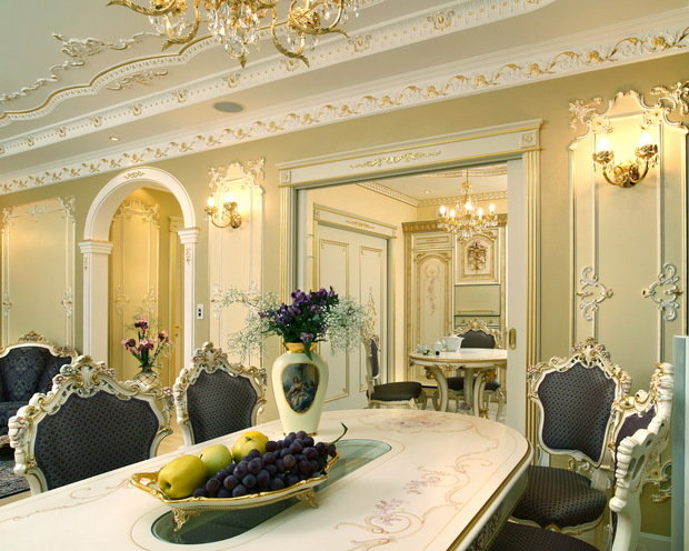 Фото из портфолио Квартира в классическом стиле 180 кв.м. – фотографии дизайна интерьеров на INMYROOM