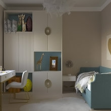 Фото из портфолио Детская комната для двух детей – фотографии дизайна интерьеров на INMYROOM