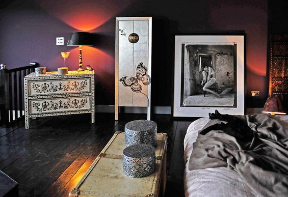 Фотография: Спальня в стиле Восточный, Эклектика, Дом, Дома и квартиры – фото на INMYROOM