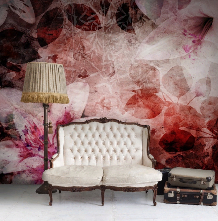 

Дизайнерские обои Garden of Dreams Red