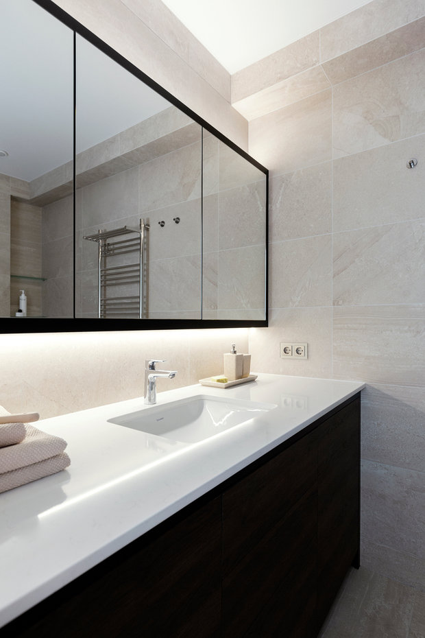 Ванная комната в стиле минимализм реальные