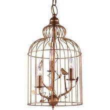 Подвесная люстра ARTE LAMP "Gabbia" с декоративным плафоном в виде клетки