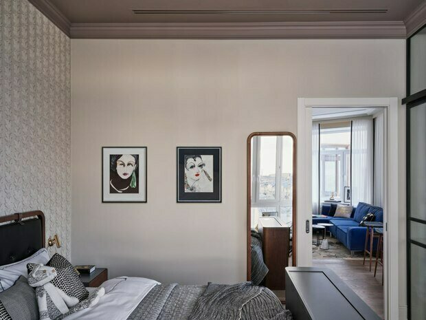 Фотография: Спальня в стиле Современный, Квартира, Проект недели, Москва, 2 комнаты, 40-60 метров – фото на INMYROOM