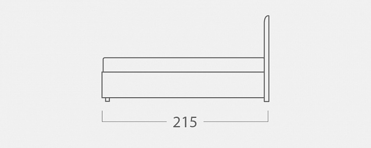 

Кровать пальмира с подъемным механизмом из бежевой экокожи 160х200